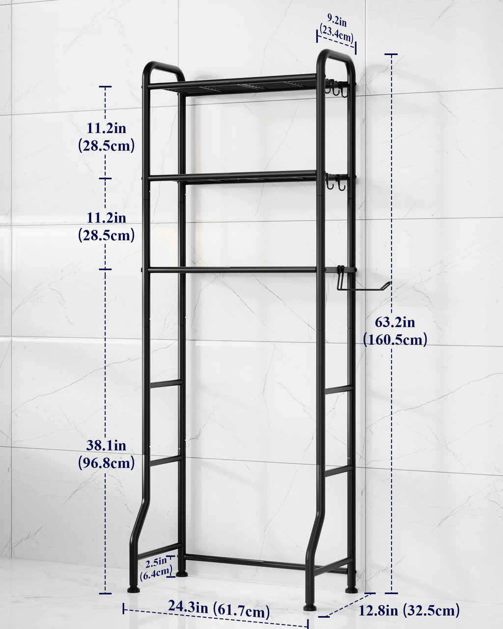 Over Toilet Storage Rack O971732