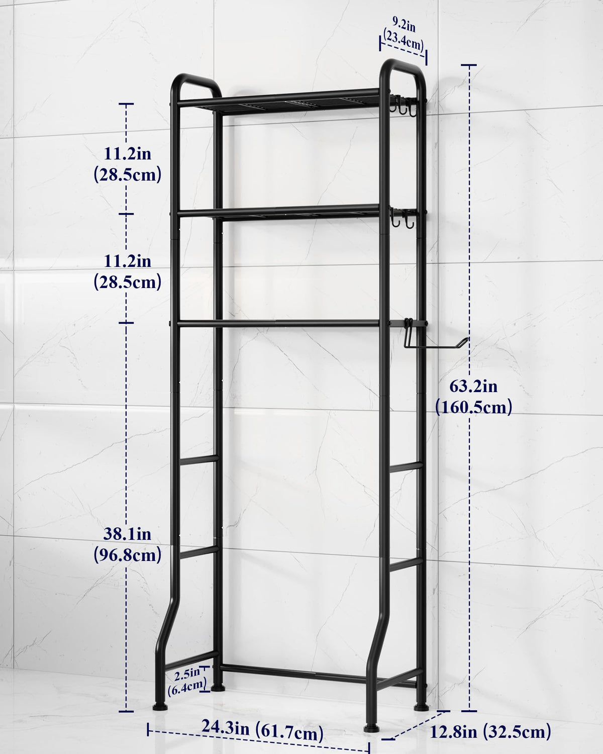 Over Toilet Storage Rack O971732