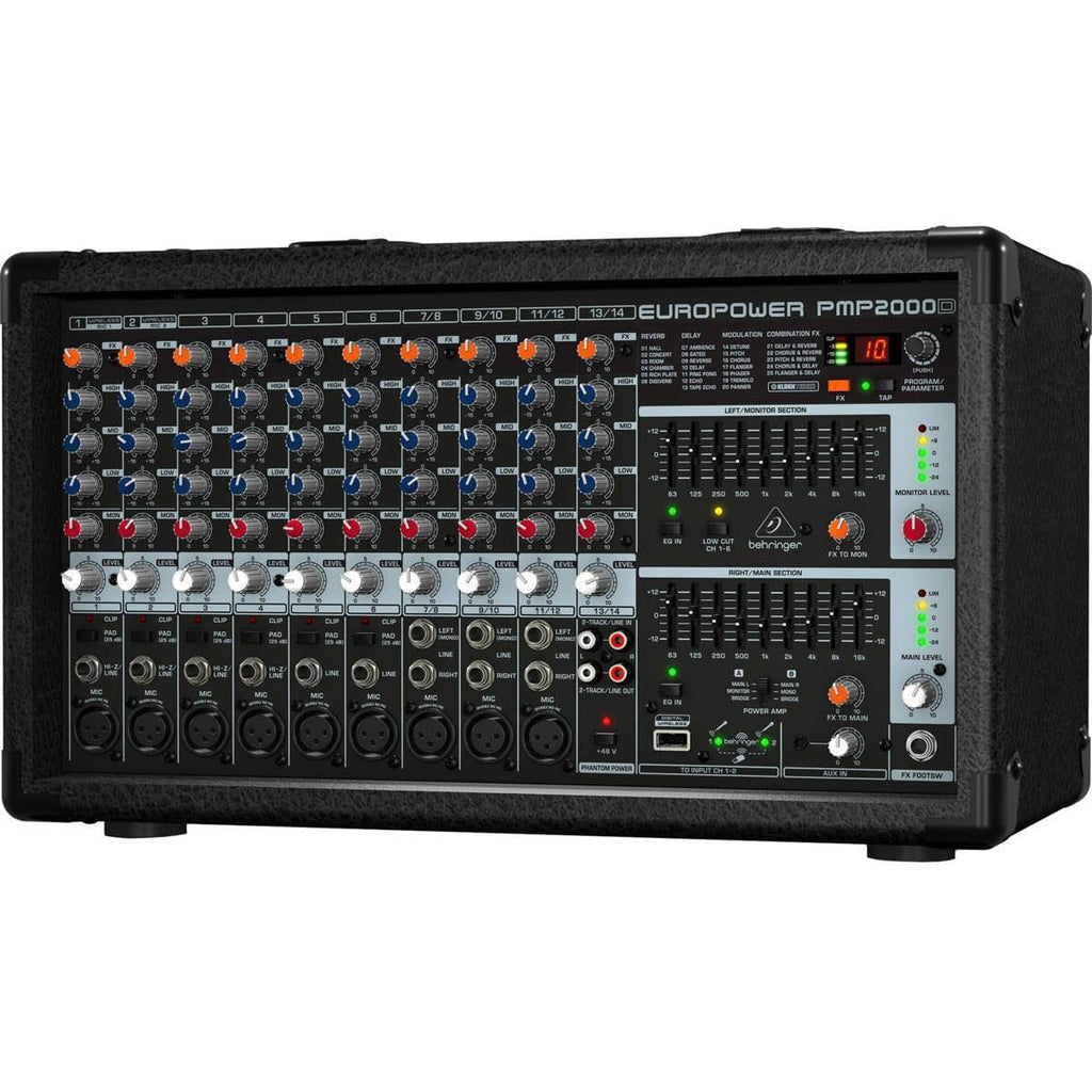 2000-Watt 14-Channel Powered Mixer H32970