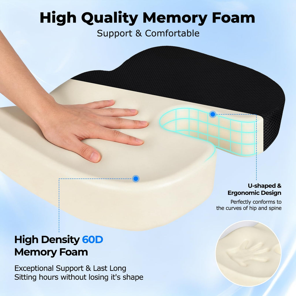 Breathable Mesh 18x14x3 inches Stadium Seat Cushions X133447
