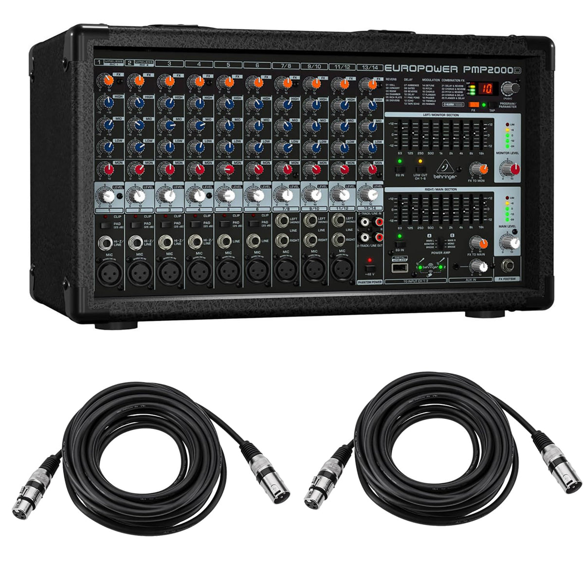 2000-Watt 14-Channel Powered Mixer H32970