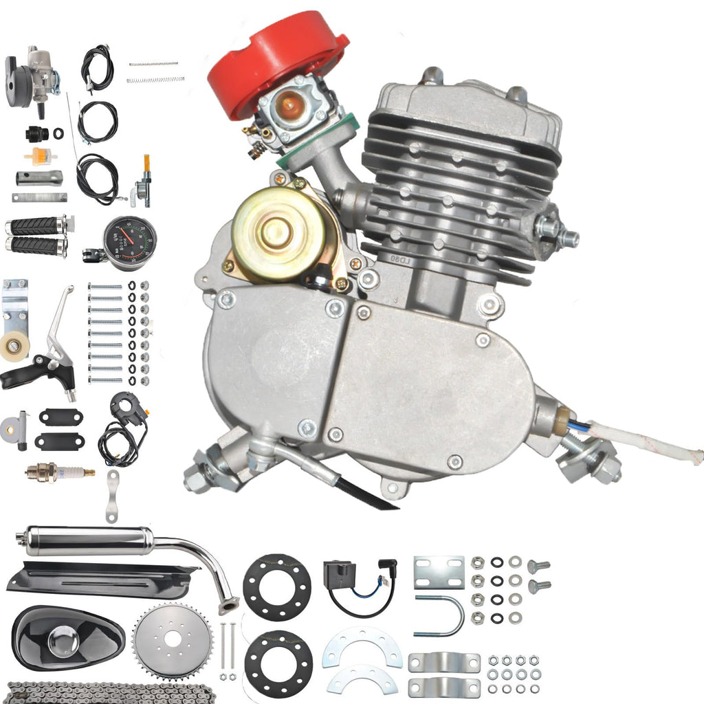 80cc 2-Stroke Air-Cooled Bicycle Engine Kit P661