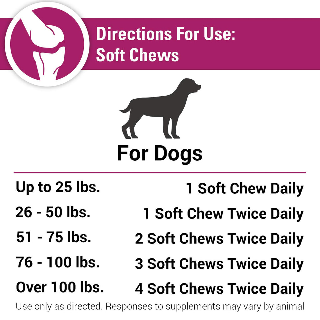 120 Soft Chews Dog Joint Support Supplement P4264