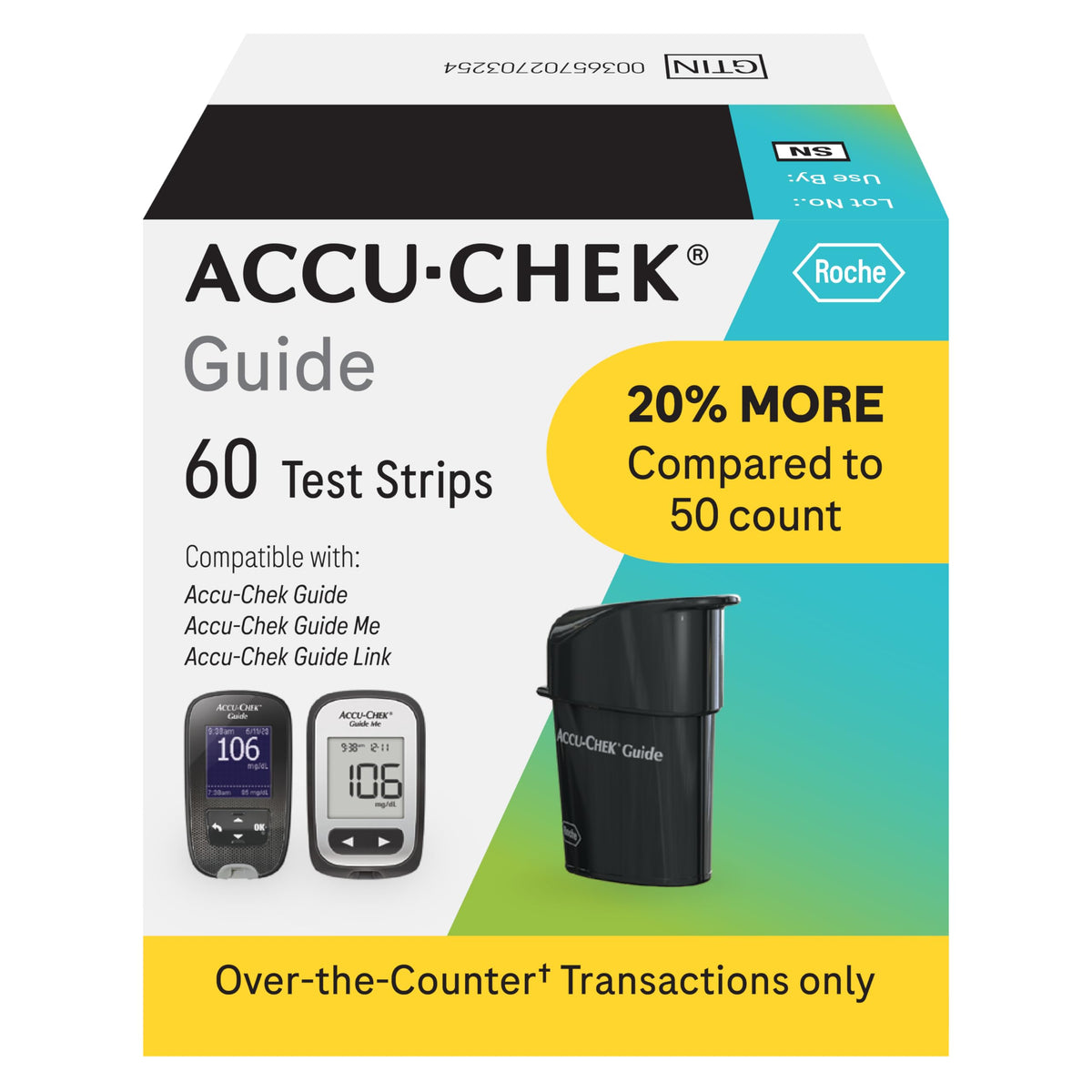 Glucose Test Strips, Pack of 60 I3501