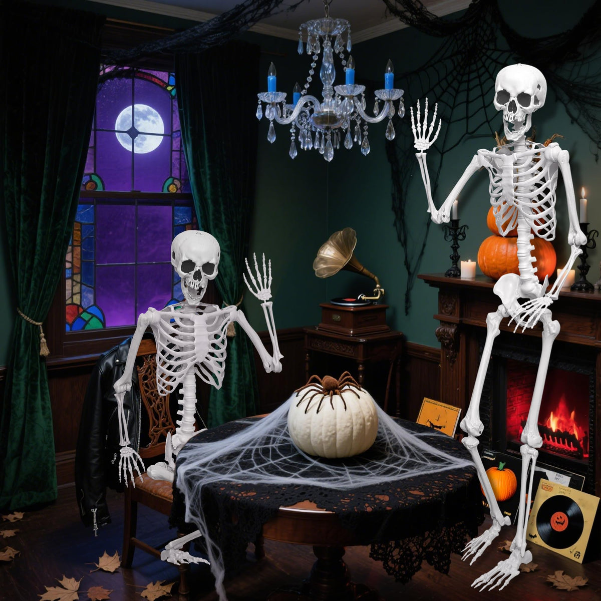Life Size Posable Skeleton V714