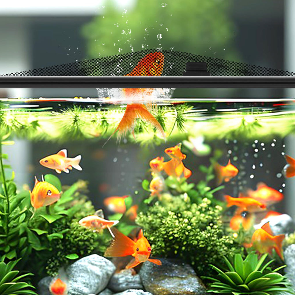 43"x27" Magnetic Aquarium Lid with Feeding Window Z237