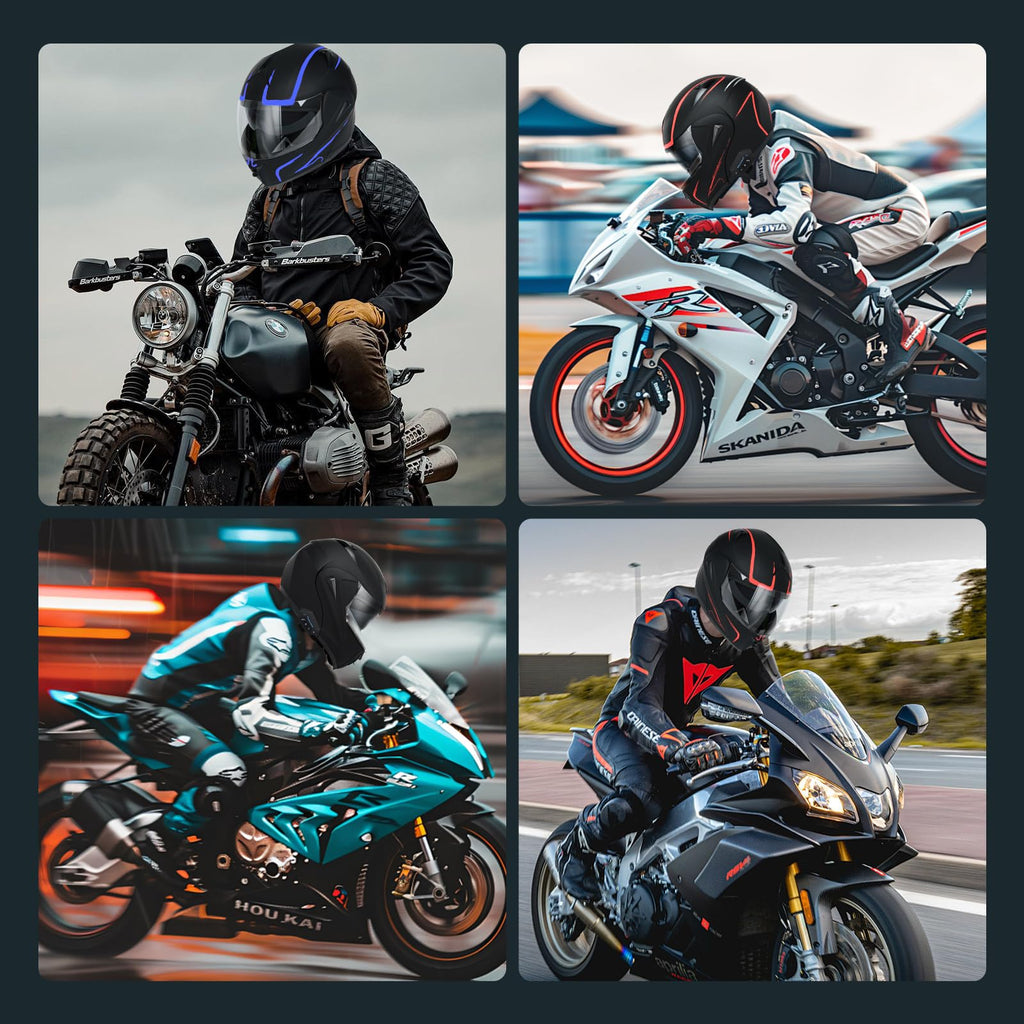 DOT Approved Bluetooth Modular Motorcycle Helmet R2599