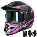 Youth Dirt Bike Helmet 4Pcs Set DOT Approved I2003
