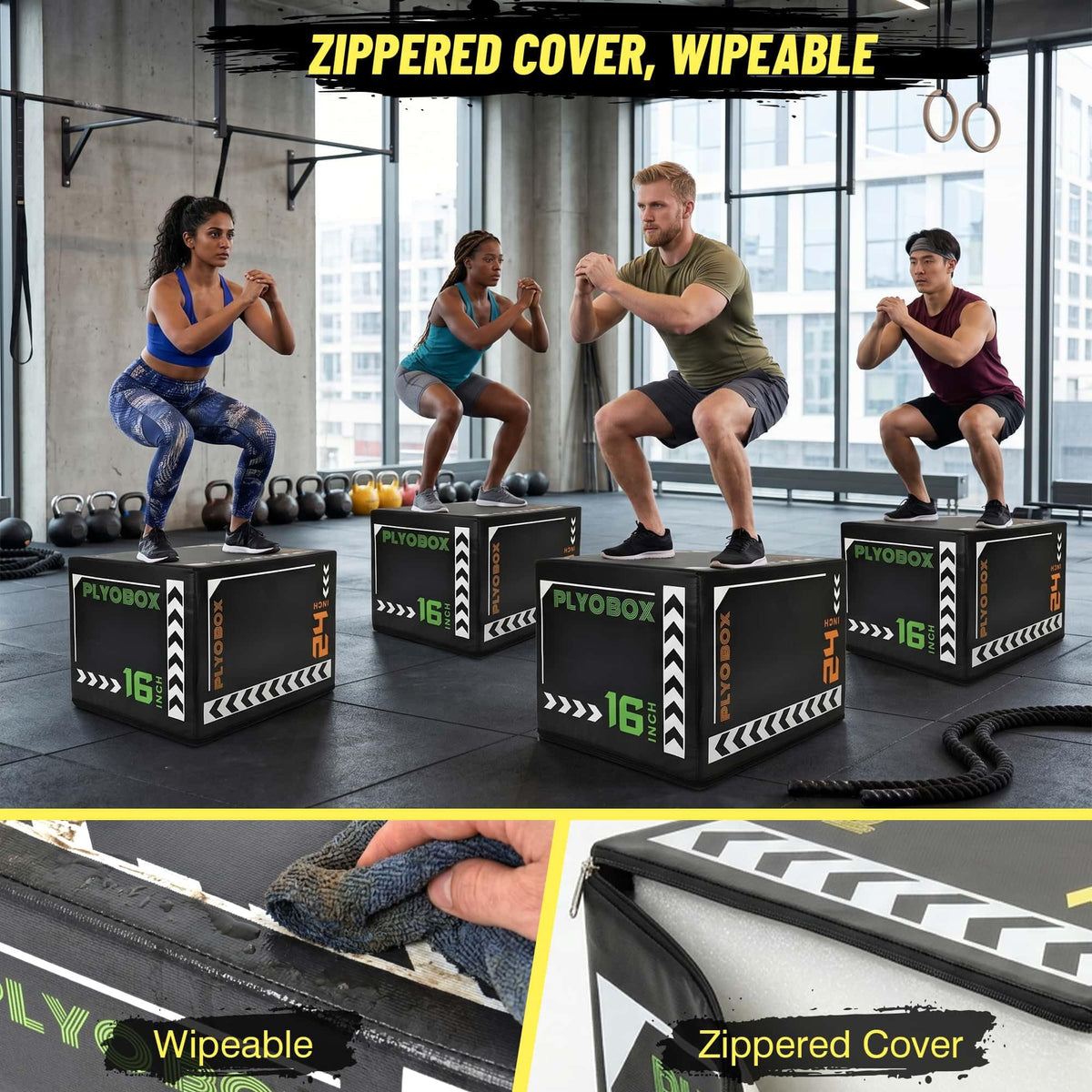 3-in-1 Foam Plyo Box W5781