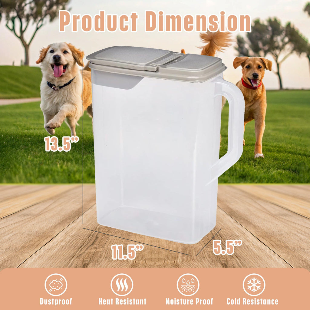 8 Quart Pet Food Storage Container with Scoop L1164