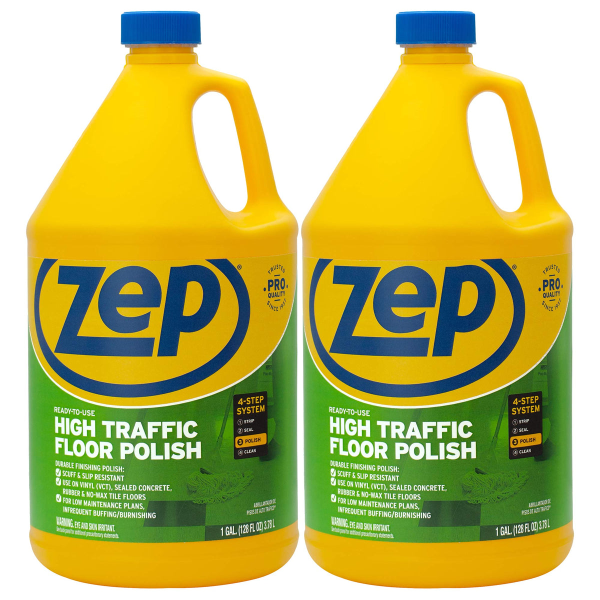 1 Gallon Floor Polish Case of 2 Y4310