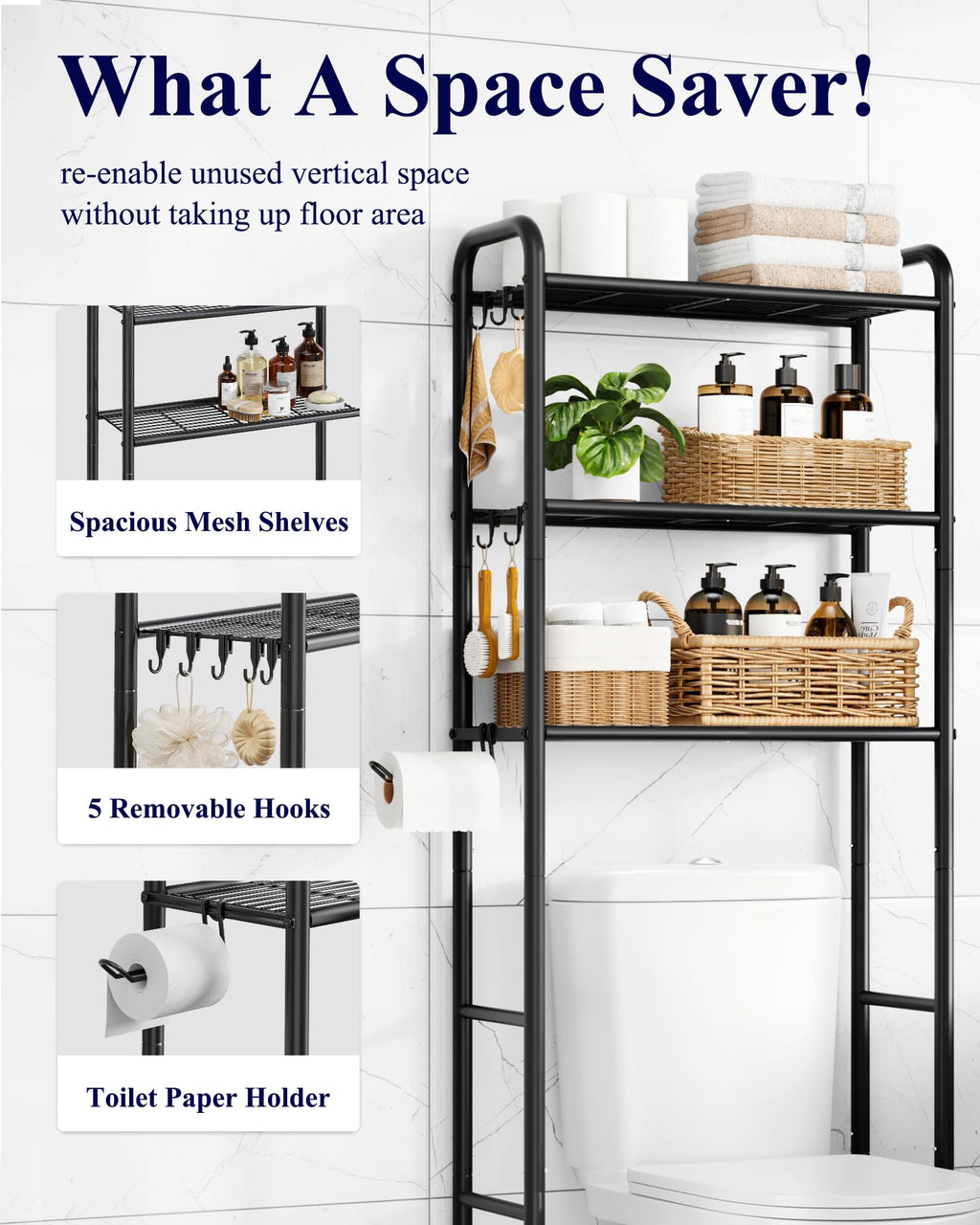 Over Toilet Storage Rack O971732