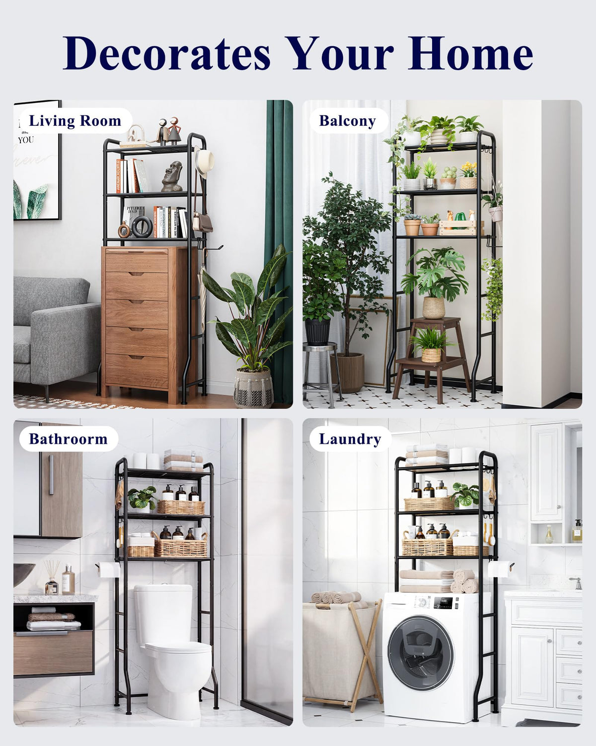 Over Toilet Storage Rack O971732