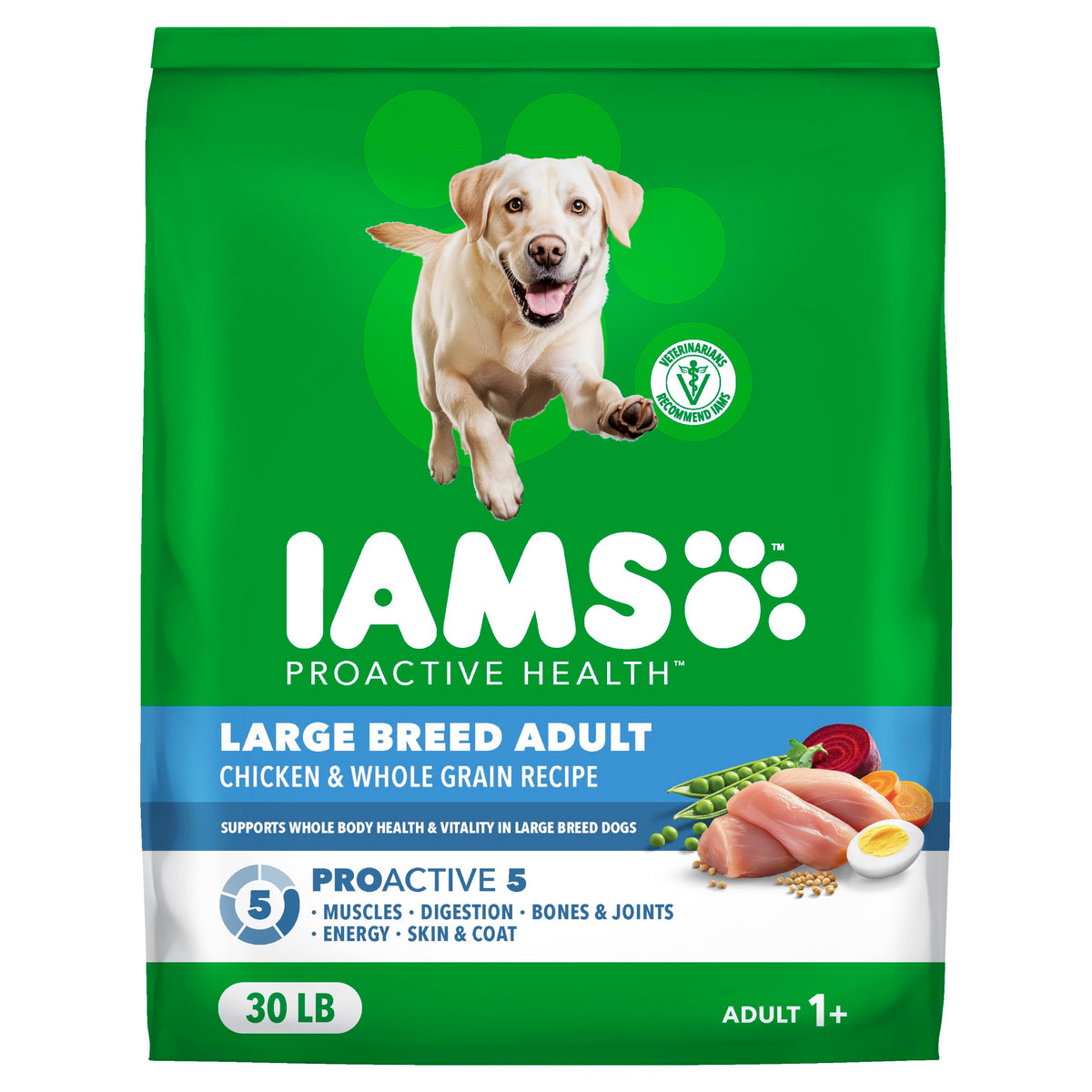 Large Breed Chicken Dry Dog Food 30 lb L806523