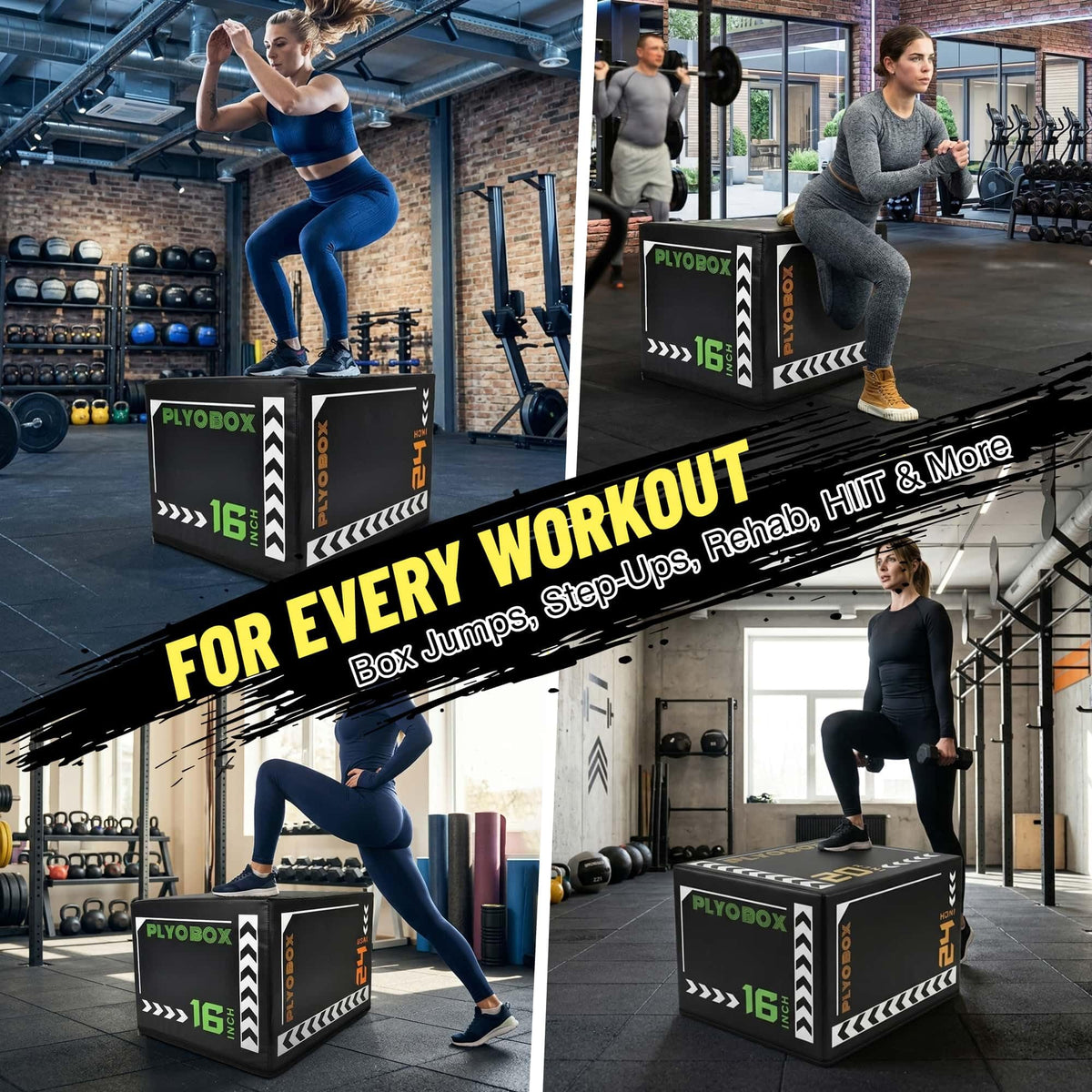 3-in-1 Foam Plyo Box W5781